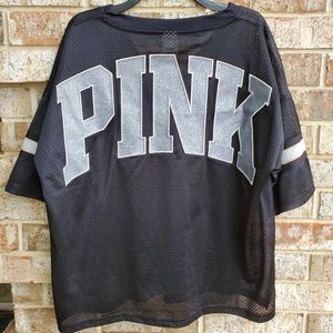 [PINL] Black Jersey Top